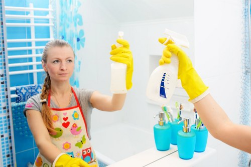 After builders cleaning for a Soho flat renovation
