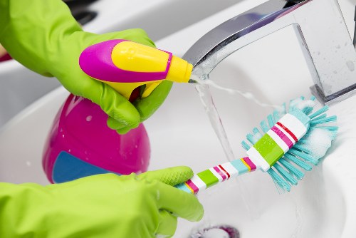 Professional domestic cleaning service for a Soho townhouse interior
