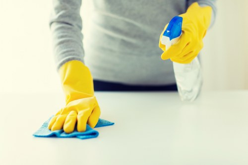Commercial deep cleaning for a Soho office or studio