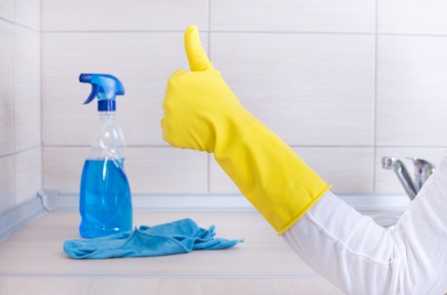 Waste disposal and compliance information for cleaning services