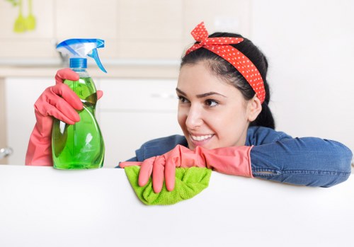 Emergency preparedness and safe evacuation awareness in cleaning work