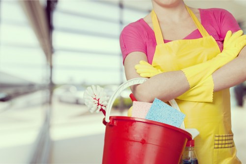 Soho cleaning specialist caring for a modern urban property