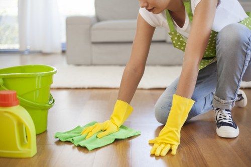 Risk assessment and safety planning for cleaning services